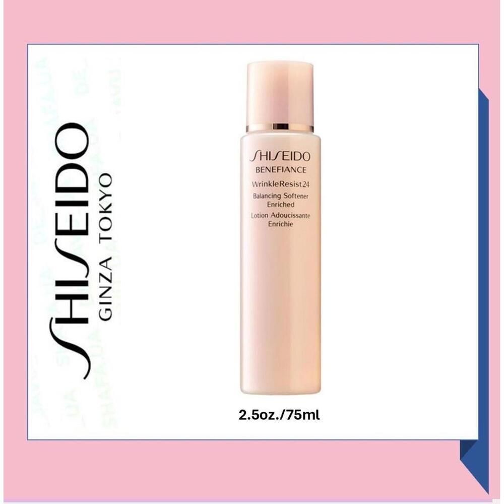 Shiseido Benefiance WrinkleResist 24 Balancing Softener  Enriched -2.5oz/75ml
